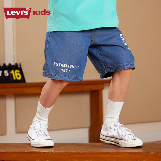 LEVIS 夏 大童小童 牛仔短裤 LVB-EH-H549 商品图1