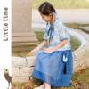 littletime女童新中式套装裙2024春夏新款中国风青花瓷旗袍两件套 商品缩略图1