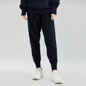 东黎 • 小山羊绒秋冬保暖运动中性风小脚羊绒裤  21A04