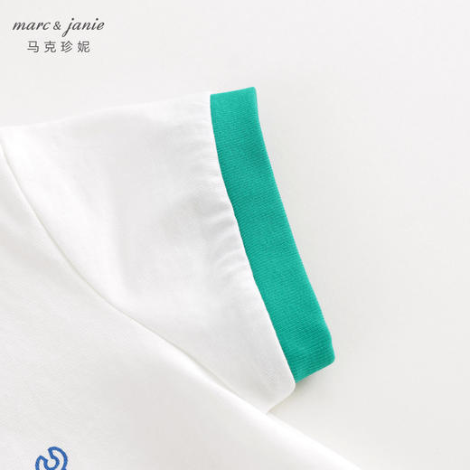 【凉感透气】马克珍妮男宝宝机器人撞色连体衣婴儿爬服夏装240520 商品图4