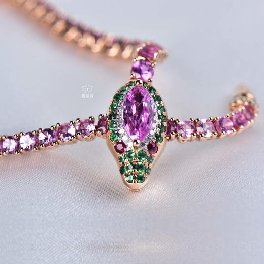 【灵佑】粉蓝宝灵蛇手链-G2403014 商品图6