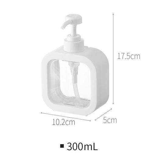 ALBB-新款透明分装瓶浴室洗手液分装瓶塑料按压式可视乳液分装空瓶子 商品图5