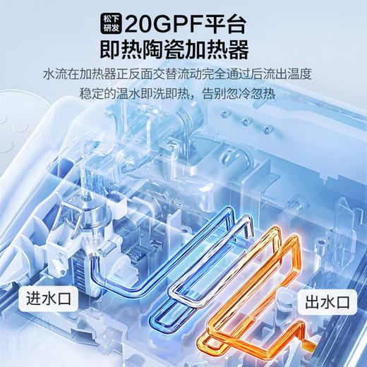 松下（Panasonic）D型智能马桶盖抗菌通用即热畅洗D型马桶盖P10D型号 商品图5