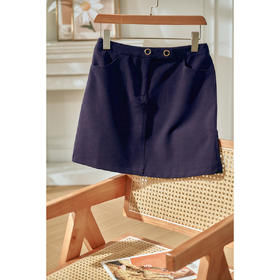 欧芮儿ins半身裙短裙百搭高腰a字裙修身显瘦一步裙