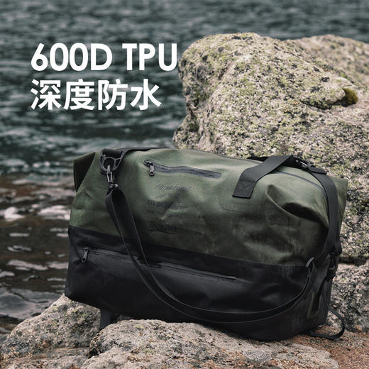 msquare 户外大容量防水双层驼包 商品图0