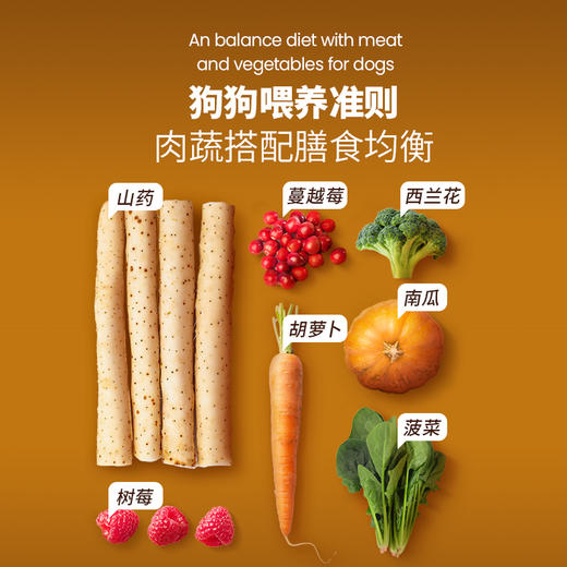 布兰德全价营养加焙烘焙犬粮 2kg/袋 商品图5