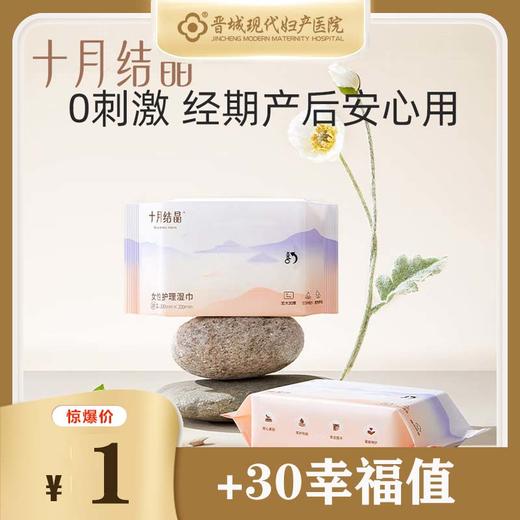 【十月结晶】孕产妇私处护理湿巾 商品图0