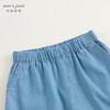 马克珍妮男童凉感防晒天丝微褶牛仔防蚊裤降落伞裤夏装新款240809 商品缩略图4