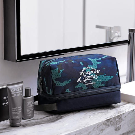 msquare 双层干湿分离洗漱包 商品图0