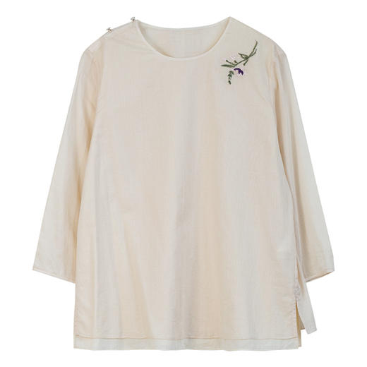 牧衣游原创双层棉质衬衫 限量福利款 樱笋年光【不支持会员折】 商品图4