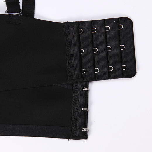 都市丽人舒适打底无痕聚拢内衣女泳布文胸B杯适穿1/2杯中厚树脂胶圈三排扣LB41A2 商品图5