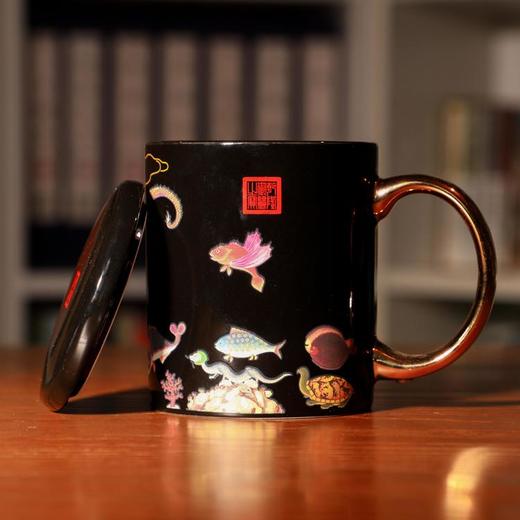 【景德镇御器研究院】海错龙杯 感温变色杯 商品图0