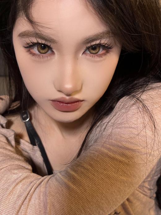 pfgirlcon半年抛美瞳 金琥珀 14.5mm 商品图2