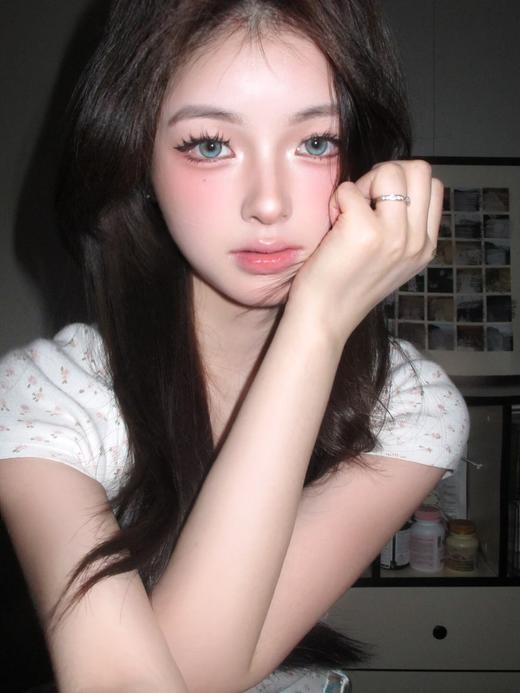 Loveiikira旗下 ·紫米&甜橙&薄荷｜14.2mm白狮参考着色中大直径｜半年抛  2片 商品图14