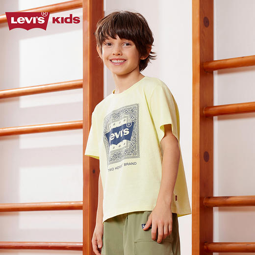 LEVIS 夏 大童小童 短袖T恤 LVB-TE-H468 商品图4