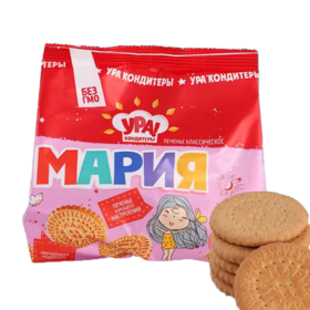 乌拉牌牛奶饼干250g