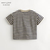 马克珍妮男童城市户外小松鼠条纹短袖T恤儿童上衣夏装新款240503 商品缩略图2