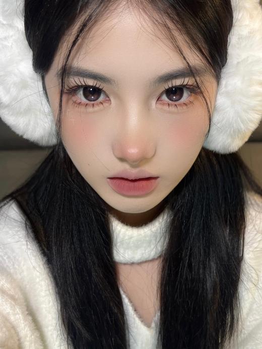 pfgirlcon半年抛美瞳 半熟蜜桃 14.5mm 商品图1