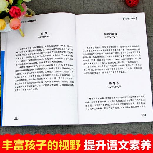 语文课本作家作品系列 《金色的草地》 非塑封 商品图4