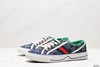 春季新色，经典高奢品牌GU家1977 Print Sneaker帆布印花复古休闲运动板鞋 商品缩略图8