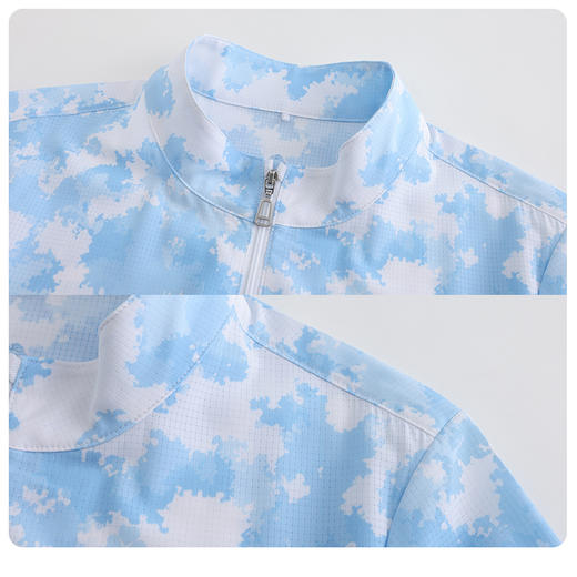 BNS-311A 【透气】PROSIMON高尔夫女款春夏轻薄运动休闲印花款开衫外套 商品图2