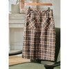 欧芮儿格子半身裙女2021新款小个子高腰显瘦休闲时尚包臀裙子 商品缩略图1