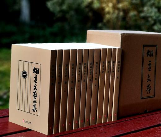 重点推荐！！！《胡适文存》，全12册，一盒装，胡适著，据亚东图书馆版影印，外文出版社2013年一版一印，，定价480，售价179元。3天后发货。 商品图3