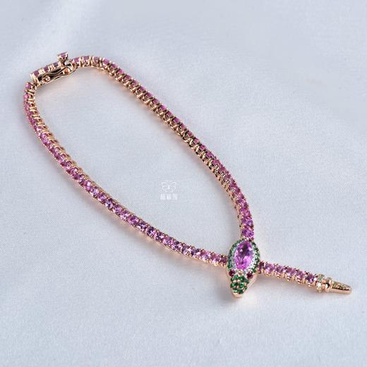 【灵佑】粉蓝宝灵蛇手链-G2403014 商品图0