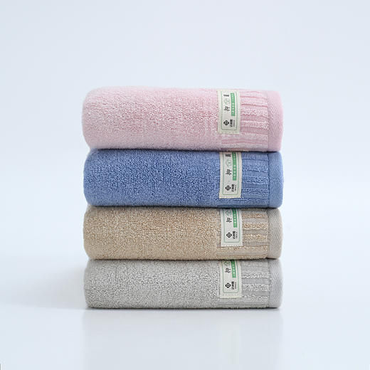 洁丽雅吸水毛巾成人家用不掉毛学生宿舍抑菌速干面巾柔软裹巾加厚 商品图3