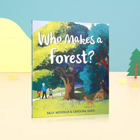 英文原版 Who Makes a Forest? 谁创造了森林平装小说探索自然 保护环境