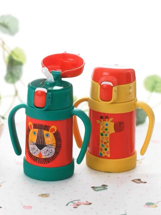 tiger虎牌幼儿童MCK-A28C吸管真空保冷水杯280ML小学生可爱便携 商品图3