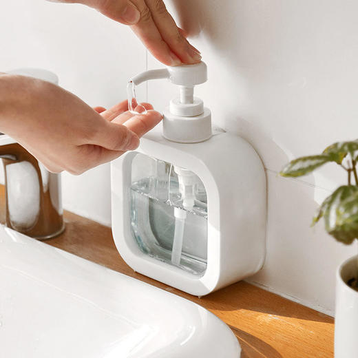 ALBB-新款透明分装瓶浴室洗手液分装瓶塑料按压式可视乳液分装空瓶子 商品图1
