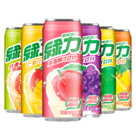 中国台湾绿力系列果味饮料多种果味醇厚口感 野餐聚餐必备 020577/025272/025273/025274/025275/025276