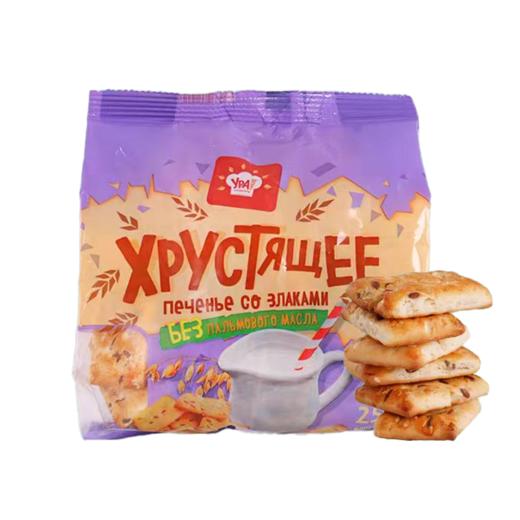 乌拉牌谷物脆皮饼干250g 商品图0