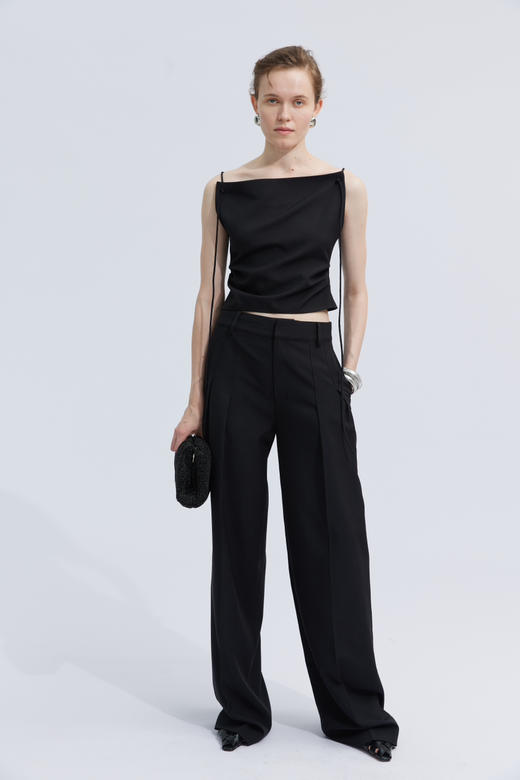 双褶西装裤 商品图0