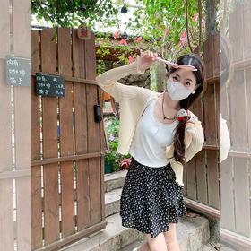 <曾小咸推荐>多色花卷边小开衫 日常89.99 立减30 秒杀59.99！！