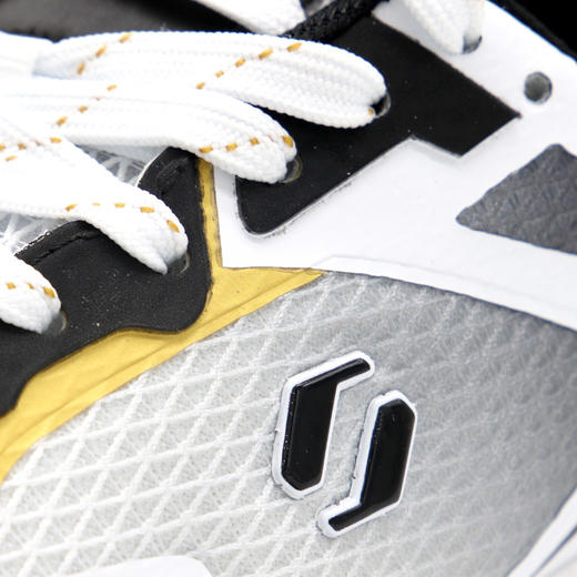 Stiga斯帝卡乒乓球鞋 CS-15A11专业乒乓球运动鞋男鞋女鞋透气超轻防滑耐磨专业训练鞋乒乓鞋 白黑色 商品图2