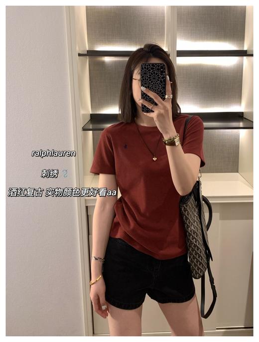 福利‼️‼️拉夫劳伦 rl复古刺绣短袖女款 商品图6