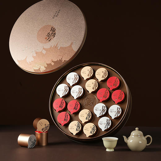 【锦绣东方】去寻 微信会员专享 三大茗茶荟萃 国风美学 好礼敬贵人 心意不褪色 铁观音 大红袍 金骏眉 净含量180g 商品图5