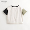 [棉感速干]马克珍妮男童城市户外拼色短袖T恤儿童上衣夏装240397 商品缩略图2