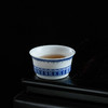 【特价】阶杯青花图案茶杯景德镇杯子单杯薄胎茶具主人杯陶瓷器品茗杯 商品缩略图3