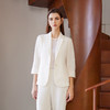 【一粒扣西装外套】24年春夏新品女士时尚通勤七分袖西装小外套 商品缩略图3