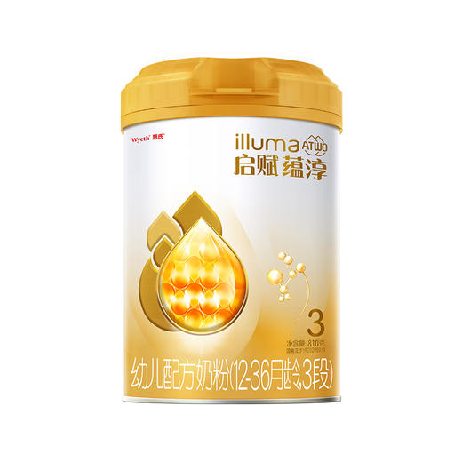 惠氏启赋蕴淳奶粉3段810g 商品图0