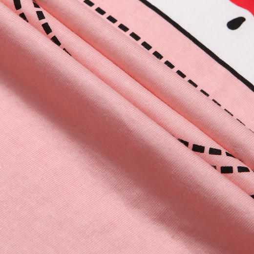 都市丽人眯雅佳生活家居春夏睡衣男女童32支纯棉单面家居服薄款短袖短裤童装棉质套装JH42A5 商品图7