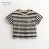 马克珍妮男童城市户外小松鼠条纹短袖T恤儿童上衣夏装新款240503 商品缩略图1