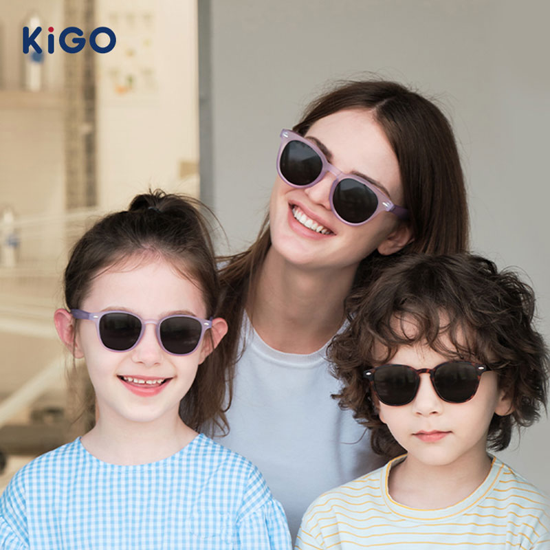 【4-12岁+】KIGO 亲子系列太阳镜，男女童/成人防紫外线偏光遮阳眼镜