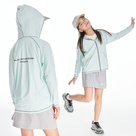 onmygame 儿童防晒衣男童夏季防晒服UPF50+防紫外线海边女童外套 商品图4