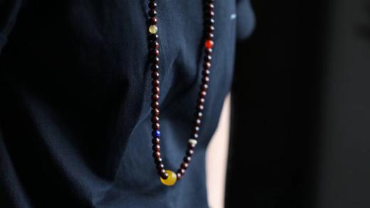 海黄0.8cm原创珠艺【乔楚】手串 商品图6