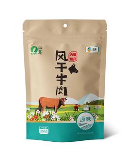 中粮山萃风干牛肉（原味）200g