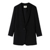 Famecoco老钱风垂感极简一粒扣西装外套女士正装西服FAC1AB004 商品缩略图6